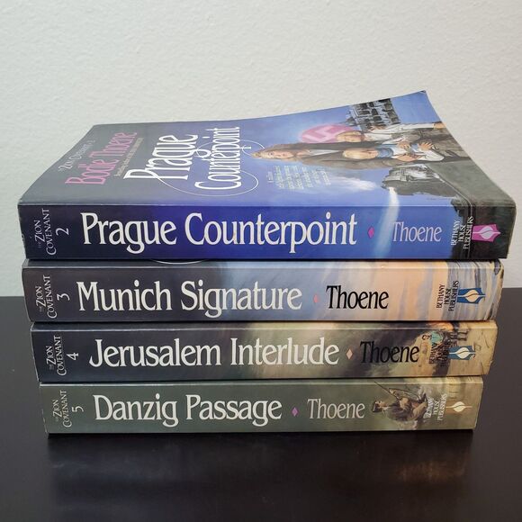 The Zion Covenant Lot of 4 Books (2-5) Bodie Thoene Christian Fiction - Picture 3 of 13